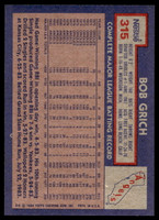 1984 Topps Nestle #315 Bobby Grich Near Mint+ 