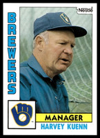 1984 Topps Nestle #321 Harvey Kuenn Near Mint+ 