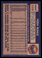 1984 Topps Nestle #328 Vern Ruhle Near Mint+ 