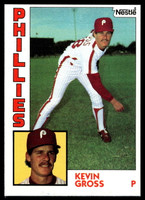 1984 Topps Nestle #332 Kevin Gross Near Mint+ RC Rookie 
