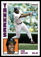 1984 Topps Nestle #335 Don Baylor Near Mint+ 