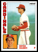 1984 Topps Nestle #337 Kevin Hagen Near Mint+ 