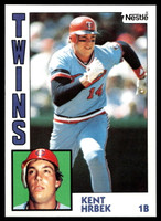 1984 Topps Nestle #345 Kent Hrbek Near Mint+  ID: 524392