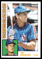 1984 Topps Nestle #353 Jim Anderson Near Mint+ 