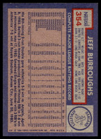 1984 Topps Nestle #354 Jeff Burroughs Near Mint+ 