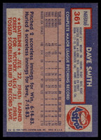 1984 Topps Nestle #361 Dave Smith Near Mint+  ID: 524407