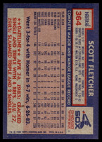 1984 Topps Nestle #364 Scott Fletcher Near Mint+ 