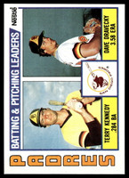 1984 Topps Nestle #366 Terry Kennedy/Dave Dravecky Near Mint+ 