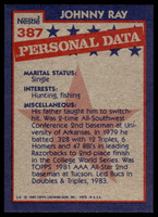 1984 Topps Nestle #387 Johnny Ray Near Mint+ 