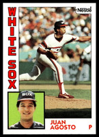 1984 Topps Nestle #409 Juan Agosto Near Mint+ 