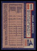 1984 Topps Nestle #409 Juan Agosto Near Mint+ 
