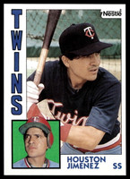 1984 Topps Nestle #411 Houston Jimenez Near Mint+ 