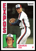 1984 Topps Nestle #421 Charlie Lea Near Mint+ 