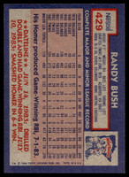 1984 Topps Nestle #429 Randy Bush Near Mint+ 