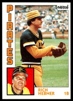 1984 Topps Nestle #433 Richie Hebner Near Mint+ 