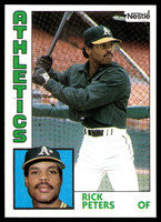 1984 Topps Nestle #436 Rick Peters Near Mint+ 