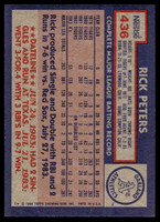 1984 Topps Nestle #436 Rick Peters Near Mint+ 