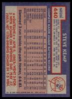 1984 Topps Nestle #440 Steve Kemp Near Mint+ 
