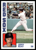 1984 Topps Nestle #445 Jerry Remy Near Mint+ 