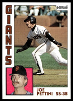 1984 Topps Nestle #449 Joe Pettini Near Mint+ 