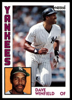 1984 Topps Nestle #460 Dave Winfield Near Mint+ 