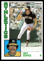 1984 Topps Nestle #464 Jeff Jones Near Mint+ 