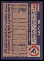 1984 Topps Nestle #473 Jim Dwyer Near Mint+ 