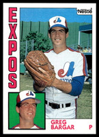 1984 Topps Nestle #474 Greg Bargar Near Mint+ 