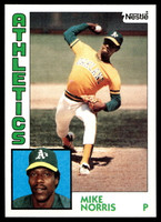 1984 Topps Nestle #493 Mike Norris Near Mint+ 