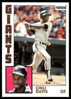 1984 Topps Nestle #494 Chili Davis Near Mint+ 