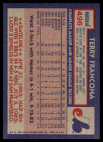 1984 Topps Nestle #496 Terry Francona Near Mint+ 