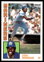 1984 Topps Nestle #501 Steve Henderson Near Mint+ 
