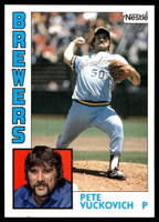 1984 Topps Nestle #505 Pete Vuckovich Near Mint+ 