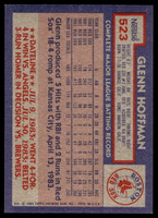 1984 Topps Nestle #523 Glenn Hoffman Near Mint+ 