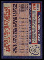 1984 Topps Nestle #528 Mark Brouhard Near Mint+ 