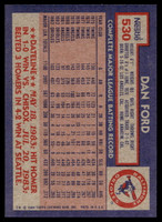 1984 Topps Nestle #530 Dan Ford Near Mint+ 