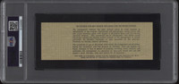 Woodstock Music Art Fair UNUSED 3 Day $18 Full Ticket 8 15-17 1969 PSA 9 MINT