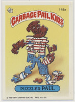 1986 Topps Garbage Pail Kids Series 4  #149a Puzzled Paul  #*sku37406