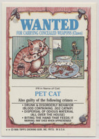1986 Topps Garbage Pail Kids Series 4  #158b Ig Lou  #*sku37409