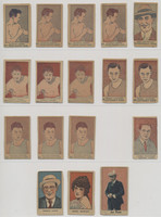 1926 W512 USA Boxers and Actors Strip Cards  Lot of 17  #*sku37413