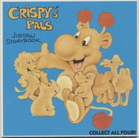 1988 Post Cereal Crispy Critters Crispy's Pals Jigsaw Puzzle Book  #*sku37427