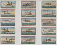 1910 E3 American Caramel Navy Ships Partial Set 16/21    #*sku37430