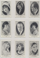 1922/23 American Caramel Co. E123-1 Movie Actors and Actresses Lot 11 different #*sku37432