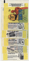 1973 Topps Kung Fu Wrappers Lot of 5 with different side panels  #*sku37437