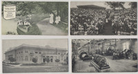 circ. 1910's E257-2 HERSHEY POSTCARDS  Hershey's  Views of Hershey Town  Lot of 8 different post cards with 1 duplicate #*sku37442