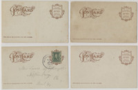circ. 1900's Zeno Gum Post Cards with U.S. Buildings  Lot of 10 different   #*sku37444
