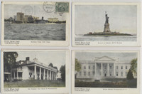 circ. 1900's Zeno Gum Post Cards with U.S. Buildings  Lot of 10 different   #*sku37444