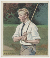 1910 T218 Champions Gilbert Nicholls Golfer (EX+)  #*sku37445