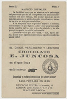 circ. 1930's Spain #7 Mauricio Chevalier   #*sku37459