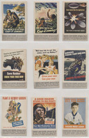 circ. 1940's Gas/Oil Premium  Famous War Posters in Miniature  Lot of 28/50  #*sku37501
